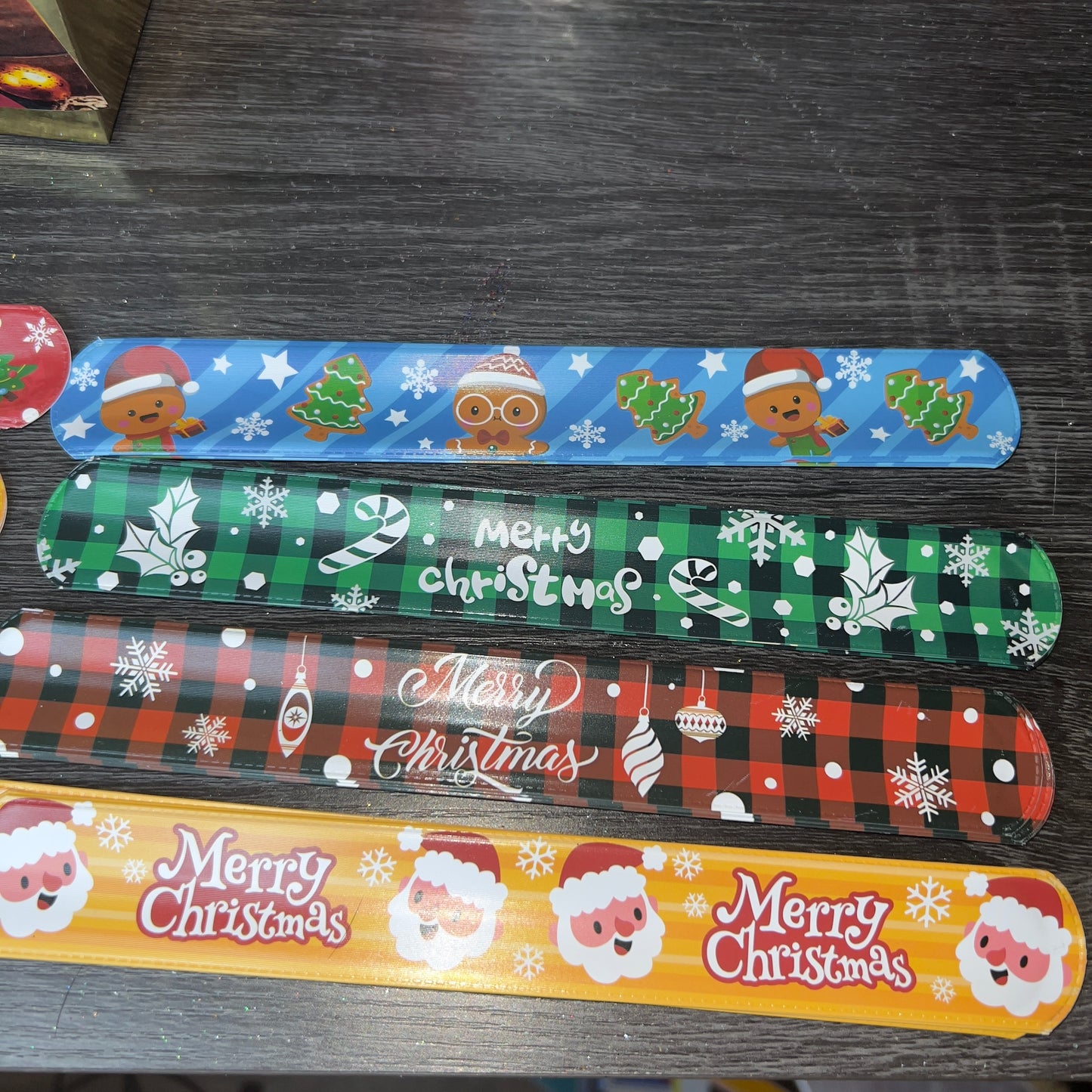 Christmas Slap Bracelet