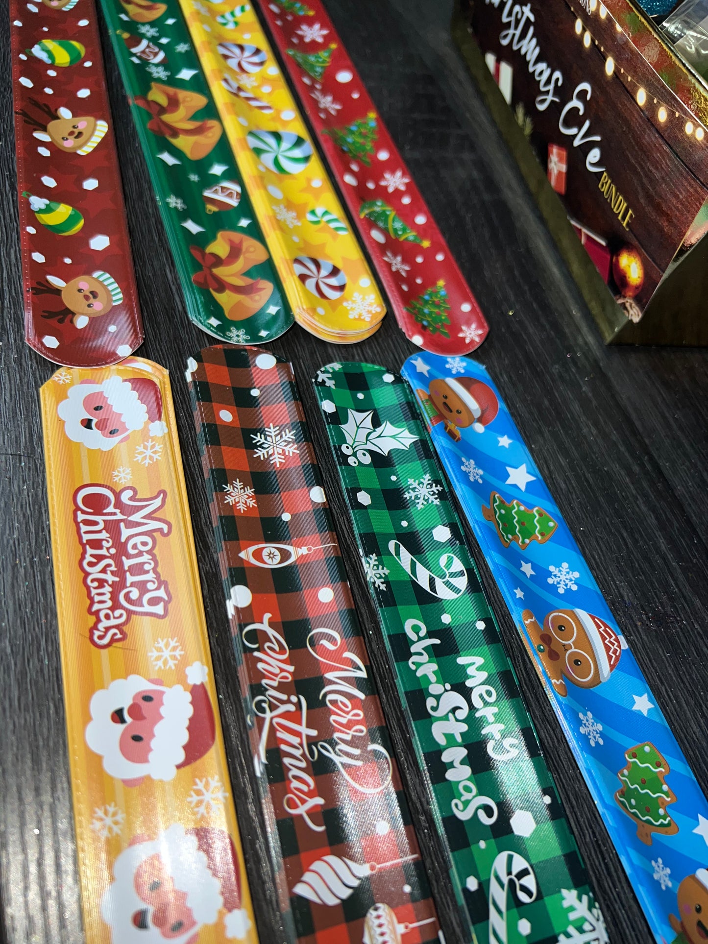 Christmas Slap Bracelet